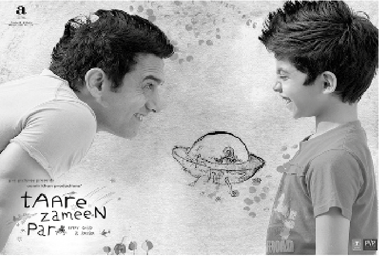 Cartaz do filme Taare Zameen Par (Como estrellas en la tierra)